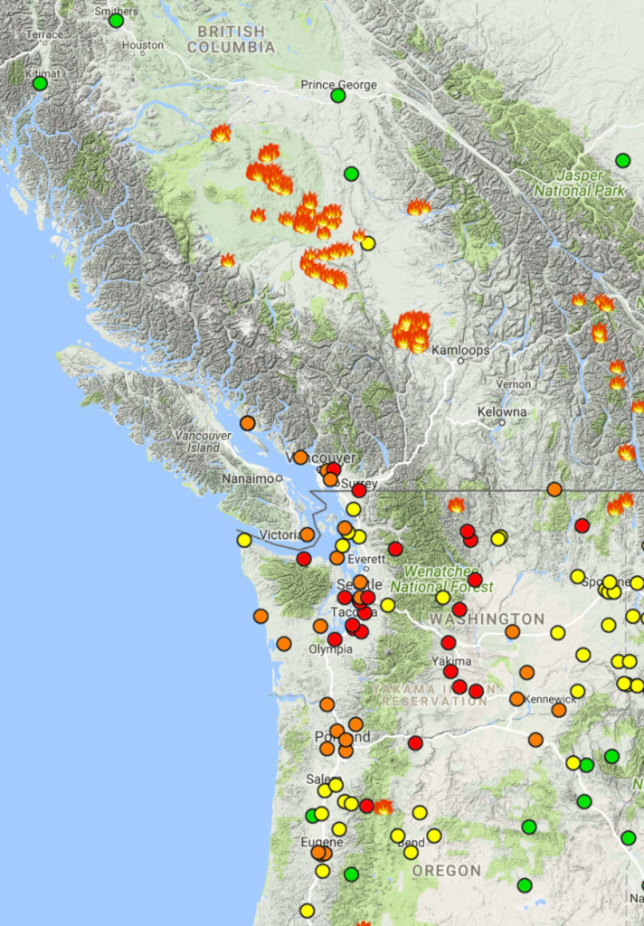 Red levels of air pollution | Skyline Happenings