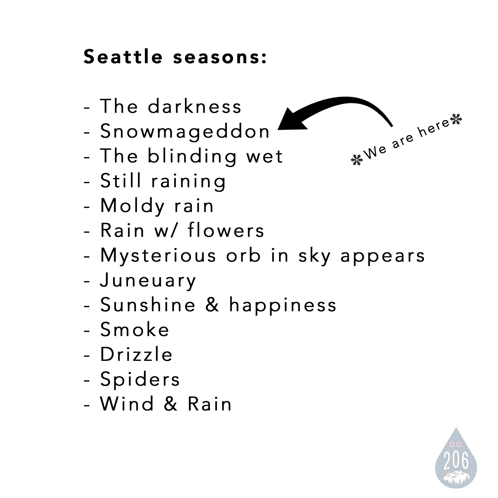 Seattle seasons – where are we now? | Skyline Happenings